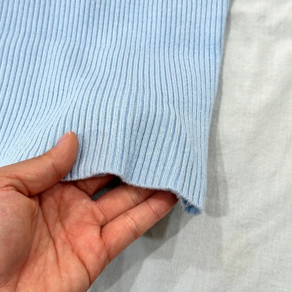 FULL TILT RIBBED SOLID HALTER DRESS - Picture 4 of 8